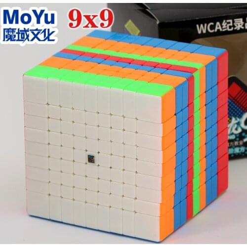 Puzzle Magic Cube Moyu cubing classroom Mofang Jiaoshi MF9 9x9 MeiLong 9x9x9 9*9 high level educational professional speed cube