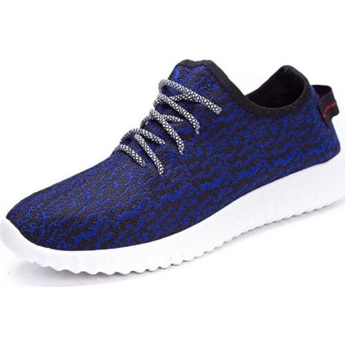 New Mens Shoes Couple Breathable Running Sneakers Lightweight Lace Up Shoes Fashion Men Casual Shoes Men Sneakers