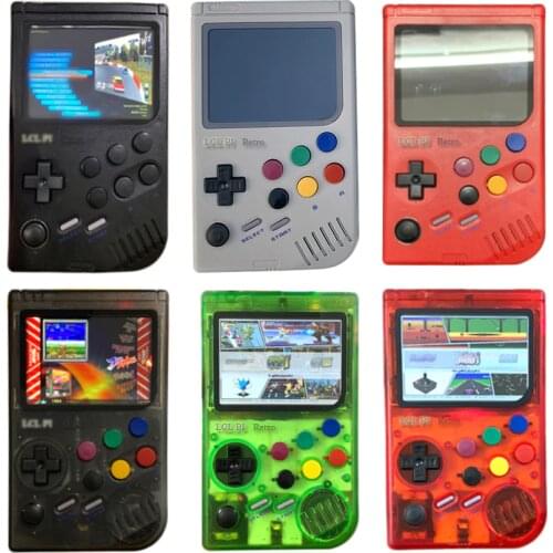 LCL PI Retro Raspberry pi 3 A+ /B/B+ Video Game Console LCL-Pi Boy 3.5 Inch IPS built-in over 5200/11000 games