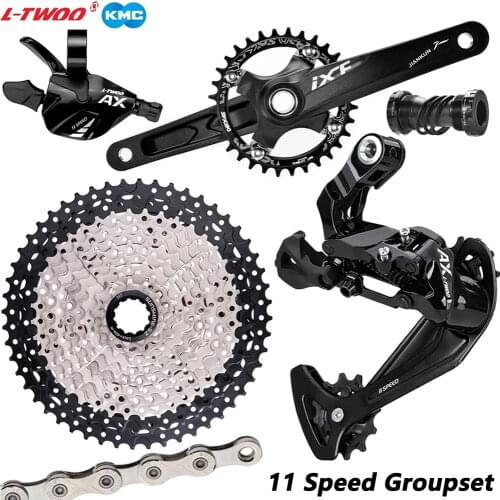 LTWOO MTB 1*11 Speed Groupset Rear Shifter Derailleur 11s 52T 50T 46T 42T 40T Cassette k7 11s chain current chain ring crank set