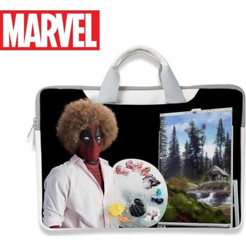Marvel Deadpool Laptop Bag Case for Macbook Air Pro 13 14 15.6 Laptop Sleeve Notebook Bag For Dell Acer Asus HP Handbag