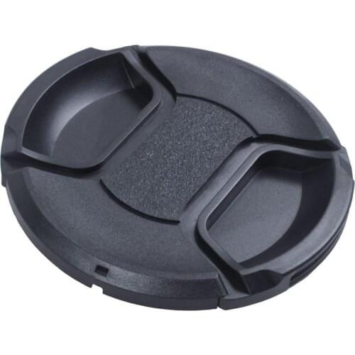 Univeral 86mm Center Pinch Front Lens Cap for DSLR Camera