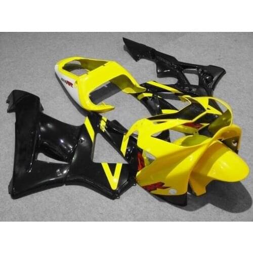 Yellow black Injection ABS Plastic Fairing Kits For HD CBR900RR 929 00 01 Year CBR929RR 2000 2001 Fairings