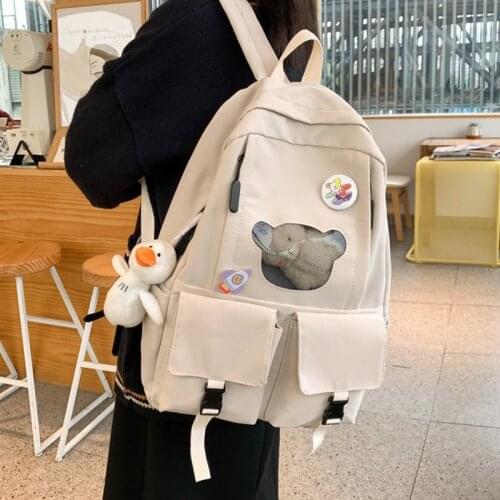 Woman Backpack Waterproof Nylon Mochila For Teenage Girls High Capacity Laptop Rucksack Fashion School Bag Bagpack For Men 50