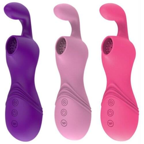 12+12 Speeds Oral Nipple Stimulator Sucker Pussy Pump Vagina Vibrator Clitoris Licking Clit Sucking Tongue Sex Toys Products