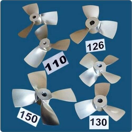 Dia 110mm 4 bladesMultiple Pitch Ka Props CNC Aluminum Use for Underwater Thruster RC Boat Electric Motor ROV AUV Robot Vehicle