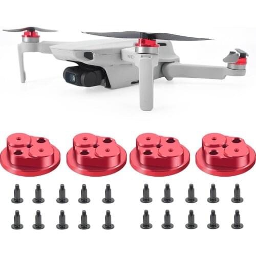 4PCS Aluminium DJI Mavic Mini Motor Cover Cap Drone Dust-proof Waterproof Protector Motor Caps Protective Accessory