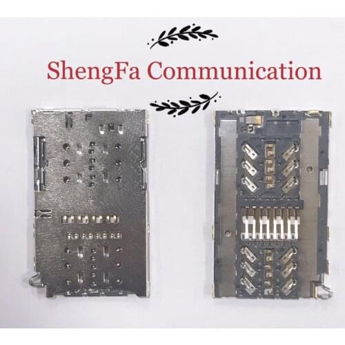 5pcs/Original for Samsung Galaxy S7 A320 Note8 S8 S9 G930F S7edge S10 S10plus A520F G955F S9plus SIM card Reader Connector