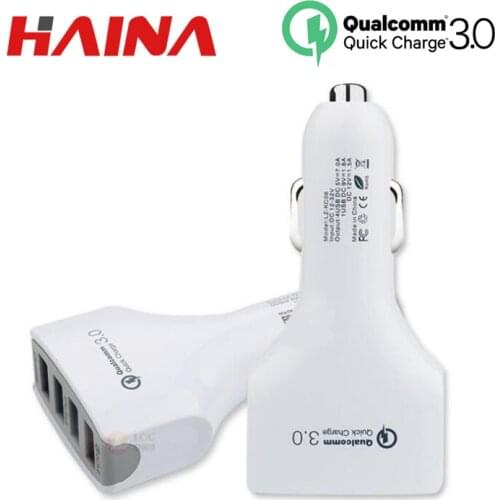 USB Car Charger Quick charge 3.0 Car-charger Fast Mobile Phone Charger 4 USB Car Charger For Samsung iPhone