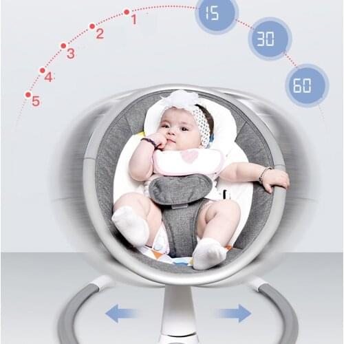 Free Shiping Multifunctional baby electric rocking chair baby cradle chair newborn comfort chair shaker swing chair baby nest