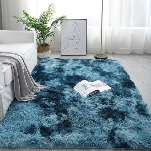 Modern Style Large Area Rugs Bedroom Carpets for Living Room Soft Fluffy Rug Washable Shaggy Blanket Plush Carpets Home Decor