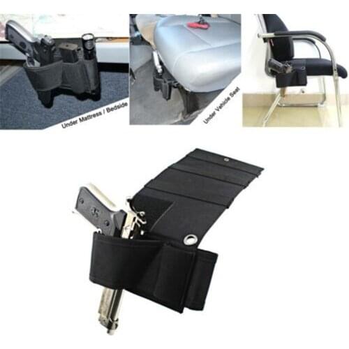 Car Seat Tactical pistola de airsoft Flashlight Holster Hunting Gun Bag Chair Cushion Invisible Cover GL airsoft guns