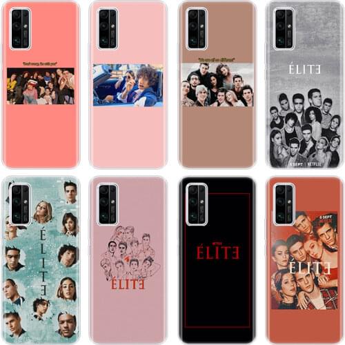 Spanish TV series Elite Silicone Case for Huawei Honor 10X Lite 10i 20i 20E 20S 30S 30i 30 Pro Plus 9C 9X Pro 30 Lite Soft Cover