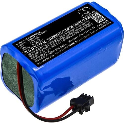 CS 2600mAh/37.44Wh battery for Shark ION Robot 700,ION Robot 720,ION Robot 750,Robot 755,RV720,RV750,RV755 RVBAT700