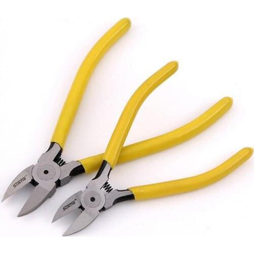 Diagonal Pliers Wire Side Flush Cutter Cutting Copper Cable Shears Repair Tools 1pcs