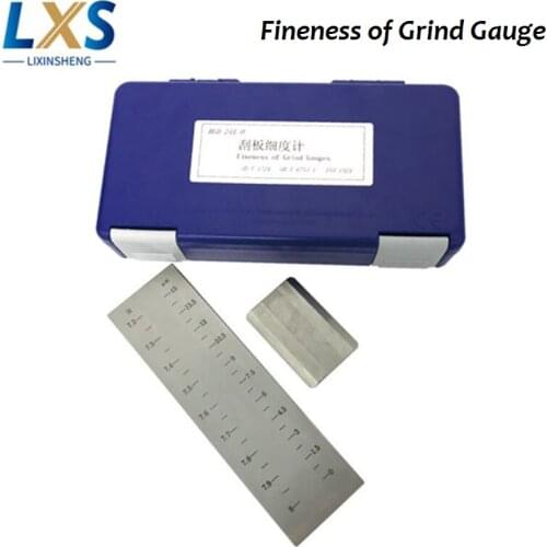 Measure Range 0-15um Single Groove stainless steel Scraper fineness meter BGD241/0 For coating