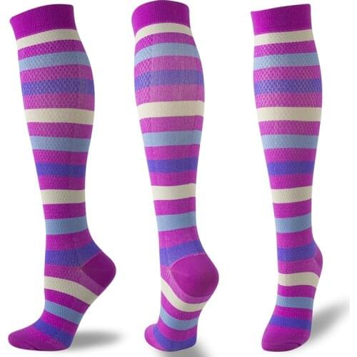 New Compression Socks Men Women Graduated Pressure Stockings Prevent Varicose Veins From Straining Blood Circulation