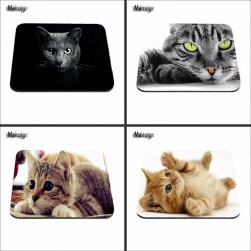 Cat Under A Rug Anti-Slip Rectangle Mouse Pad Customized Supported Decorate You Desk 18*22/25*20/29*25*2cm