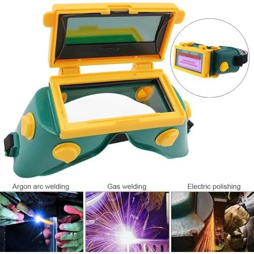 Solar Auto Darkening Eyes Mask Welding Helmet Welding Mask Eye Shade /Eyes Goggles for Welder Under Summer