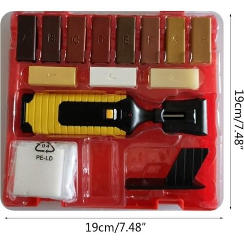 Ceramic Tile Repairing Tool Set DIY Wooden Floor Crack Fill Tile Surface Repair 831F
