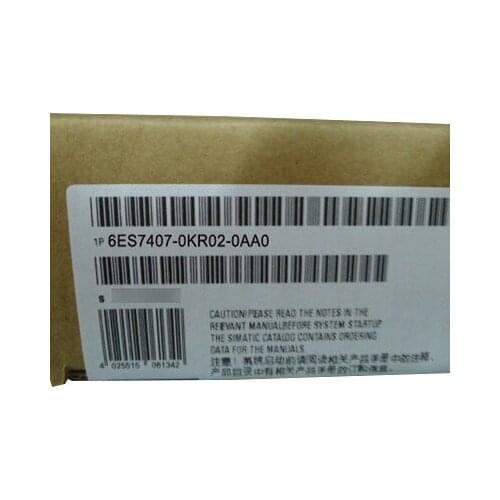 New packaging 1 year warranty 6ES7407-0KA02-0AA0{No.24arehouse spot} Immediately sent