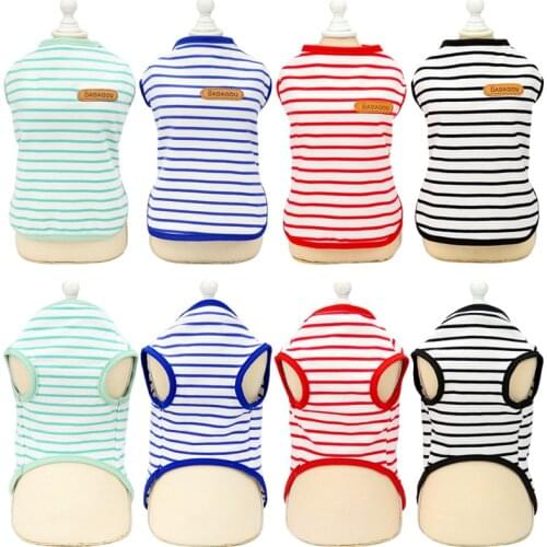 New Dog Vest Pet Clothes Puppy Vest For Small Dogs Summer Cat Clothes Vest Shirt Thin Breathable For Medium Large Dogs Clothes