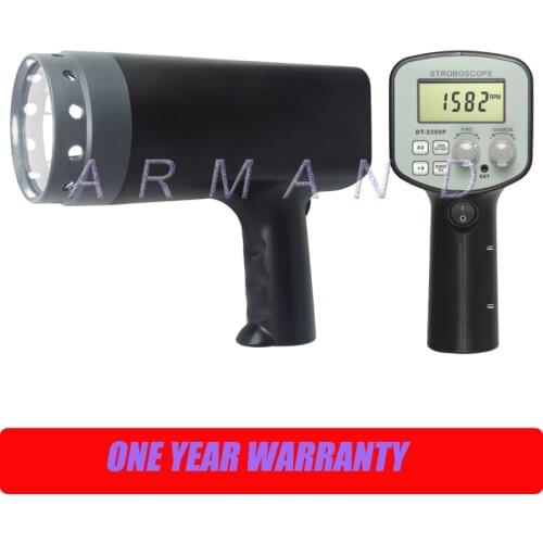 Handheld Digital Stroboscope Fit for Print and Textile DT-2350PE 50-2000 FPM Non-contact Tachometer observe the movement tracks