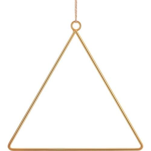 Wind Circle Garland Iron Rings 20x20cm Wall Decoration Homemade Metal Artificial Flower