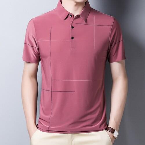 Vin beauty Long Sleeve Polos For Men