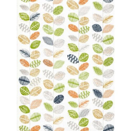 Vinyl Self Adhesive Contact Paper Leaves Peel And Stick Wallpaper Removable Multi-Color Wallpapers For Bedroom Walls Home Decor