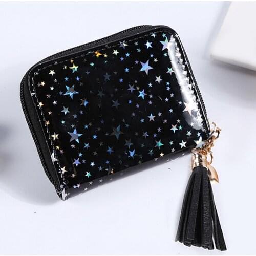 Women Tassel Wallet Short Girls Coin Purse Wallets For Woman Card Holder Small Ladies Wallet Female Mini Clutch