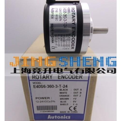 100% New Original Autonics Rotary Encoder E40S6-360-3-T-24