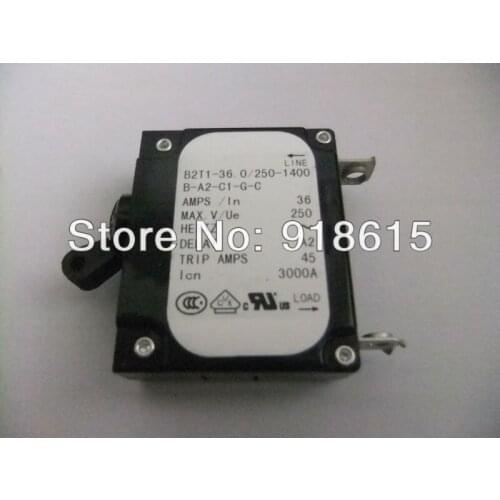 36A Circuit Breaker , fit single phase gasoline generator