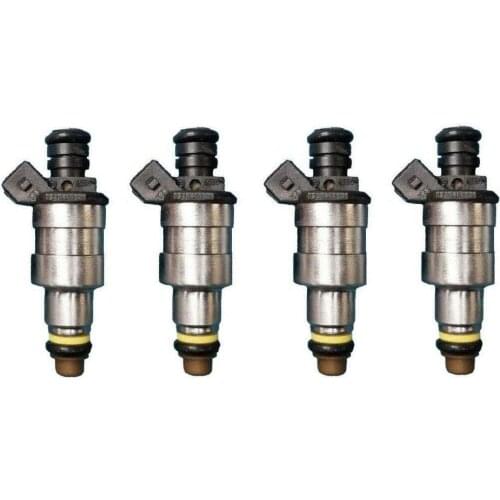 4pcs Fuel Injector OEM 0280150209 1326426 for 1987-1988-1989-1990 Volvo 760 2.8L V6