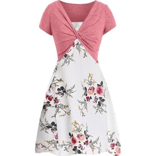 BABAKUD Short Sleeve Dresses