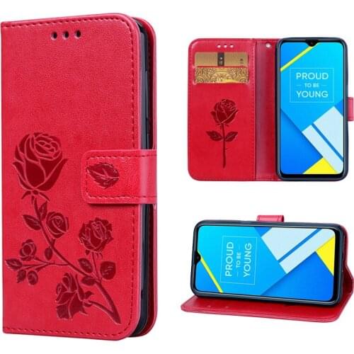 Phone Cases For OPPO Realme C2 Flip PU Leather Back Cover Silicone Case For OPPO A1K Wallet Smartphone Bags Coque Fundas Case