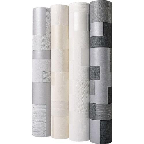 TV Background Wallpaper 3D Modern Mosaic Reliefs Wall Cloth Plaid Grid Bedroom Living Room Papel De Parede Murals Home Decor