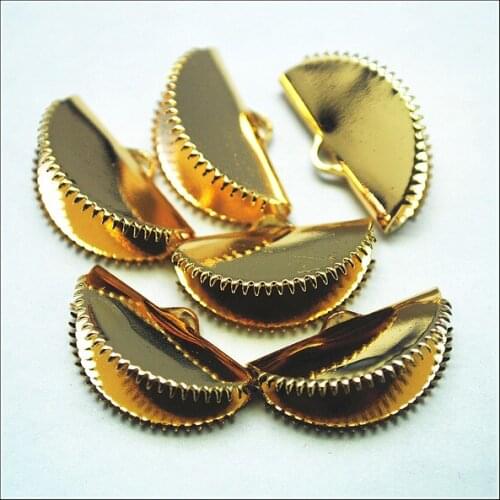 20pcs cooper pendants golden colors for tassel or lace with earring making accessories jewelry accessories and components 20mm