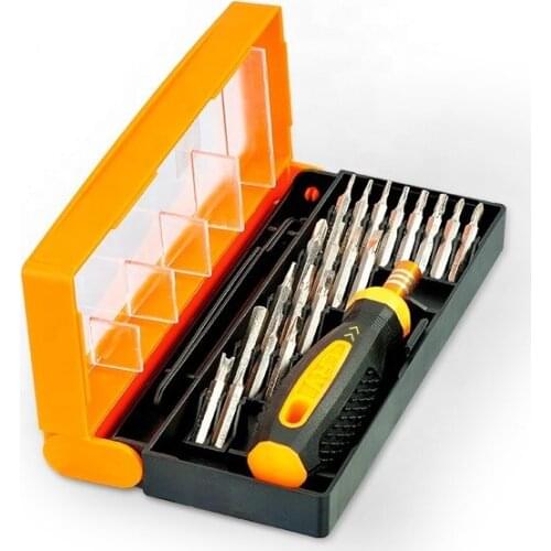 JAKEMY JM-8102 Magnetic bit 22 in 1 Professional repair tools kit Multifunctional screwdriver for iphone screwdriver set Mac