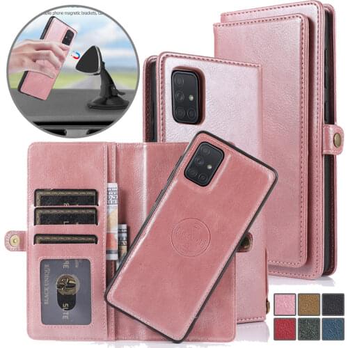 Leather Case Flip Phone Case For Samsung A12 A52 A32 5G With Wallet Durable Reinforced Cover For Galaxy A51 A71 5G Coque