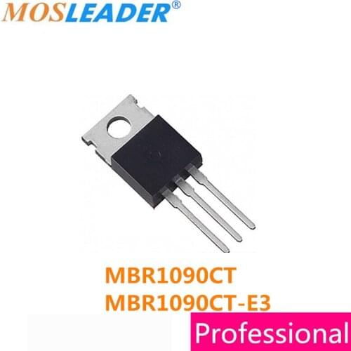 Mosleader 50PCS TO220 MBR1090CT MBR1090CT-E3 MBR1090CT-E High quality