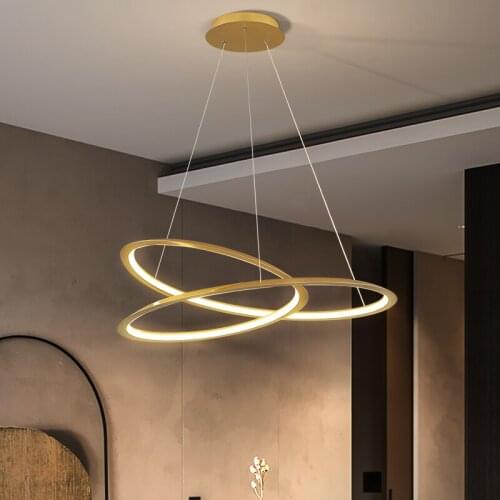 2021 New LED Pendant Lamp Hanging NEW Modern Pendant Lights For Dining Room Kitchen Room Home Deco Fixture luminai