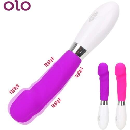 OLO 10 Speed AV Stick Vibrator G-spot Massager Magic Wand Female Masturbation Clitoris Vagina Stimulator Sex Toys for Women