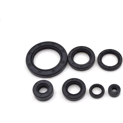 Motorcycle Full Complete Engine Oil Seal Rubber Gear Shaft Seal For Honda CA250 CBT250 CM250 DD250 QJ250-3 Oil Seal Parts