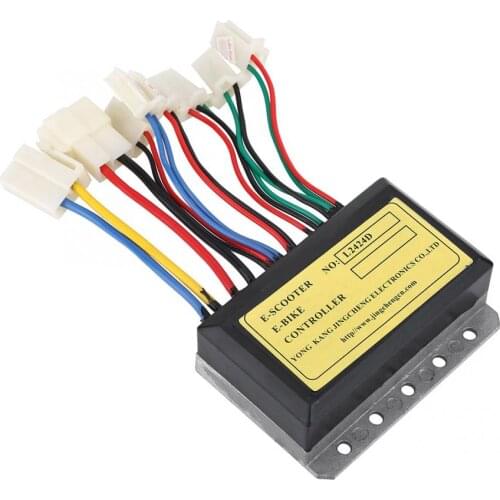 Durable 24V 250W Brush Motor Controller for Electric Bicycle Scooter Electrombile E-bike For Electric Bicycle Equipment