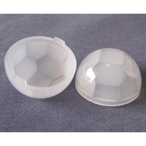 EZPN-46 LED Lampshade, PC Ball Covering, Size: 46X26mm, Thickness: 2.3mm , Milk Color , Clean surface
