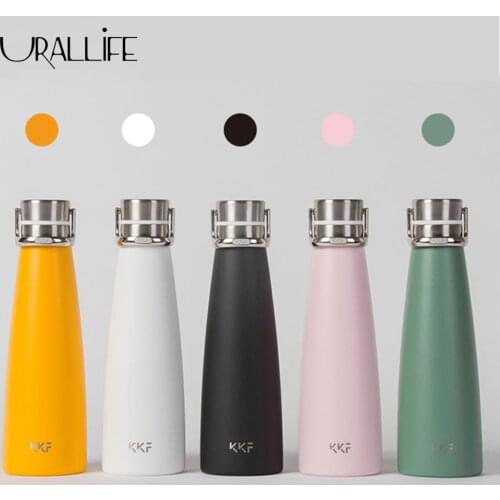 Vacuum Bottle 475ML Stainless Steel Thermos 24H Insulation Cup Smart Version Flask Portable Sports Travel Mug Cold Cup