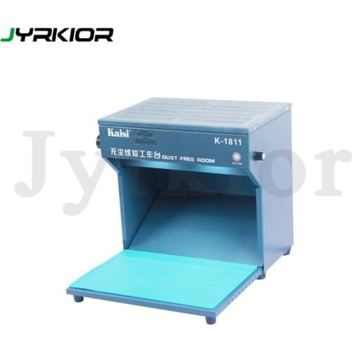Kaisi K-1811 220V Mini Dust Free Room Work Table Phone LCD Repair Machine Cleaning Room For Mobile Repair Device