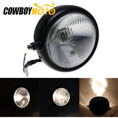 Motorcycle Vintage Retro Headlight Headlamp For Harley Triumph Victory Kawasaki Yamaha Honda GN 125 CB VN Cafe Racer Bobber