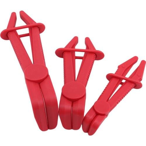 Hose Tube Clamp Pliers Tool Brake Fuel Water Line Clamp Pliers For Car Repair Hose Clamp Removal Hand Tool